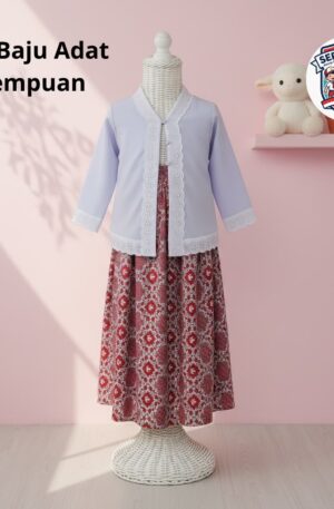 Satu Set Baju Adat Perempuan